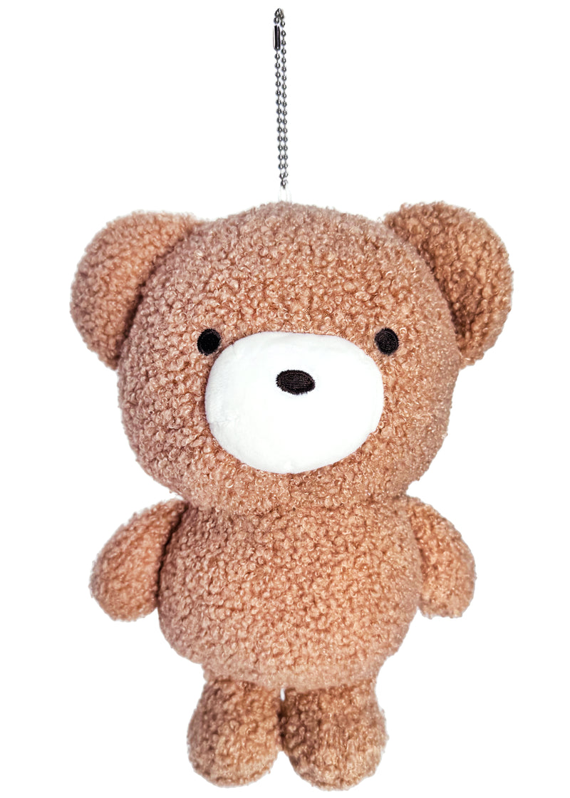 Mr. Teddy Bear Plush Mascot Keychain