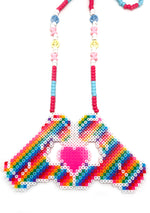 I Heart You Rave Kandi Necklace