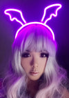 Luring Seductress Bat Wing LED Light Up Headband