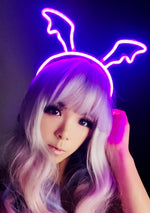 Luring Seductress Bat Wing LED Light Up Headband