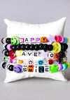 Psychedelic High 5PC Stacked Rave Kandi Bracelet