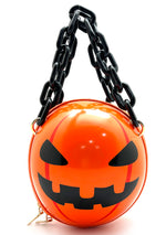 Trick or Treat Pumpkin Jack O'Lantern Crossbody Bag