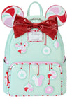 Disney Minnie Holiday Peppermint Ornaments Mini Backpack