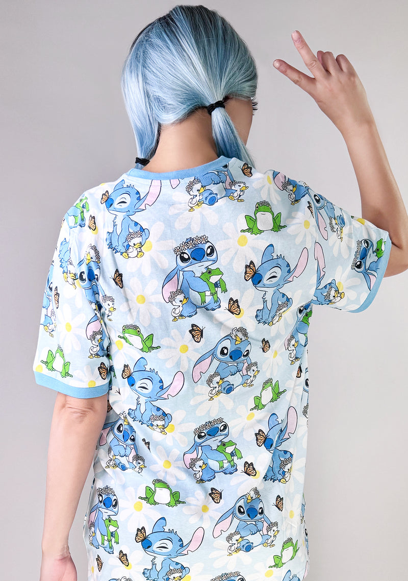 Disney Lilo & Stitch Springtime Stitch Unisex Tee