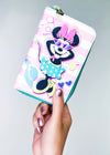 Disney Minnie Mouse Vacation Style Zip Around Wallet