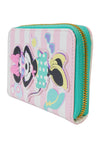 Disney Minnie Mouse Vacation Style Zip Around Wallet