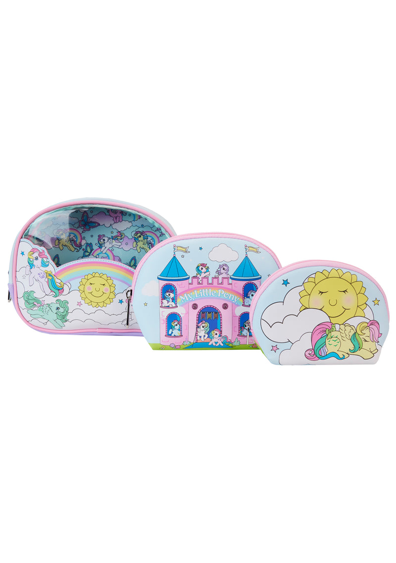 Hasbro My Little Pony 3PC Cosmetic Bag Set