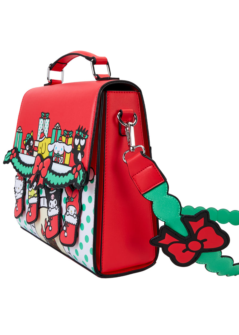 Sanrio Hello Kitty & Friends Holiday Fire Place Crossbody Bag