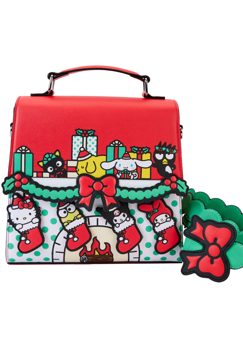 Sanrio Hello Kitty & Friends Holiday Fire Place Crossbody Bag