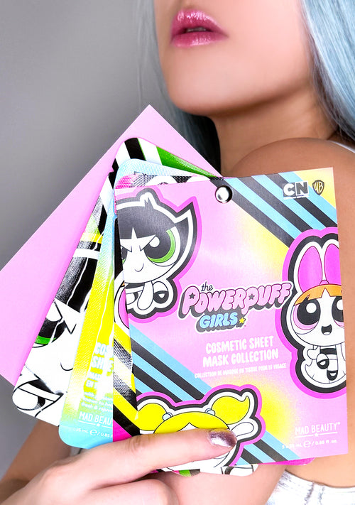 Cartoon Network Powerpuff Girls Face Mask 3pc Set