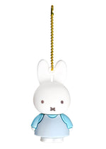 Miffy Rubber Mascot Keychain in Blue