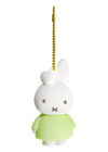 Miffy Rubber Mascot Keychain in Green