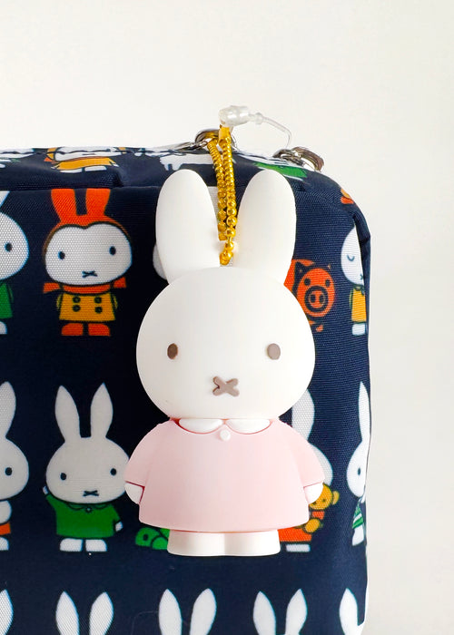 Miffy Rubber Mascot Keychain 2.0 in Pink