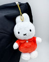 Miffy Orange Plush Mascot Keychain