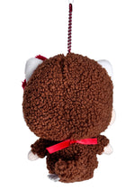 Monchhichi X Sanrio Hello Kitty Plush Mascot Keychain -Limited Edition