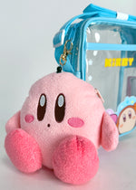 Nintendo Kirby Retractable Cord Pass Holder Plush Mascot