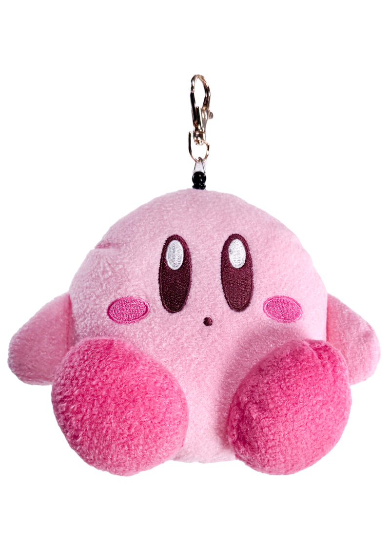 Nintendo Kirby Retractable Cord Pass Holder Plush Mascot