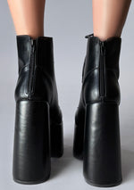 GOLFITO 02 Gothica Black Platform Boots