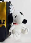 Peanuts Snoopy Classic Corduroy Plush Ball Chain Mascot Keychain