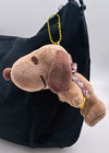Peanuts Snoopy Holiday Cafe Latte Plush Mascot Keychain