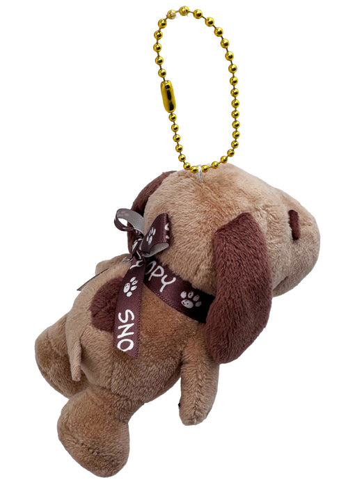 Peanuts Snoopy Holiday Cafe Latte Plush Mascot Keychain