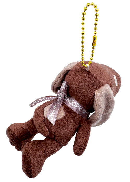 Peanuts Snoopy Holiday Cocoa Plush Mascot Keychain