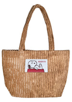 Peanuts Snoopy House Corduroy Tote