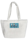 Peanuts Snoopy & Friends Corduroy Tote