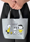 Peanuts Snoopy and Friends Canvas Grey Lunch Tote