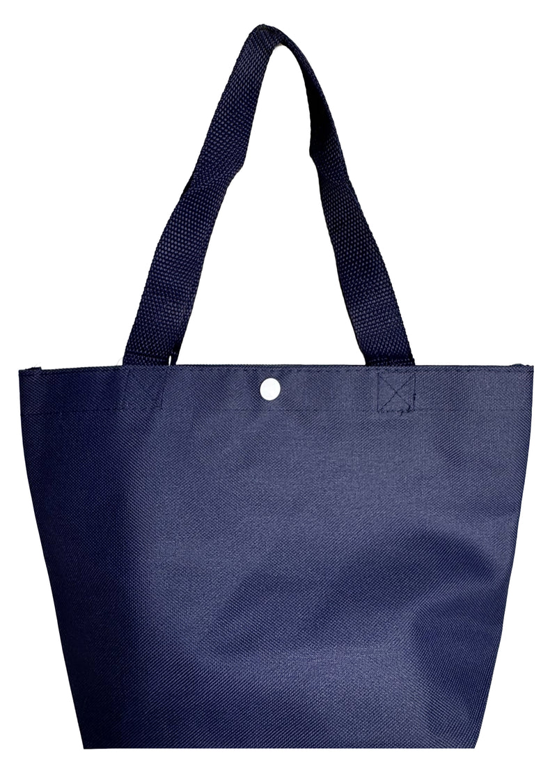Peanuts Snoopy and Friends Canvas Navy Lunch Tote