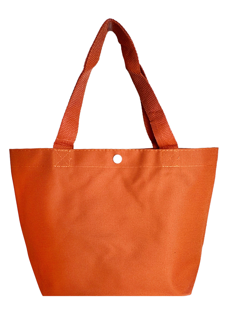 Peanuts Snoopy and Friends Canvas Orange Lunch Tote