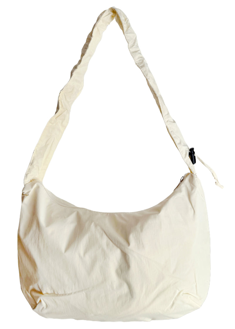 Peanuts Snoopy Classic Medium Nylon Ivory Shoulder Bag