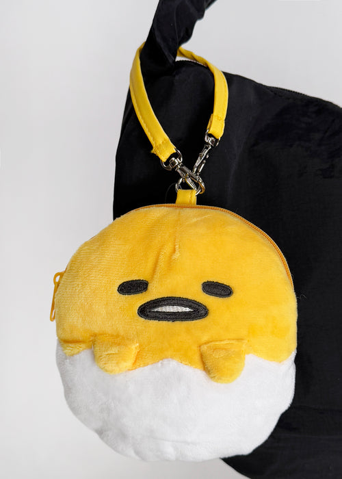 Sanrio Gudetama Die Cut Mini Plush Pouch