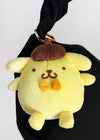 Sanrio Pompompurin Plush Mascot Carabiner Pouch