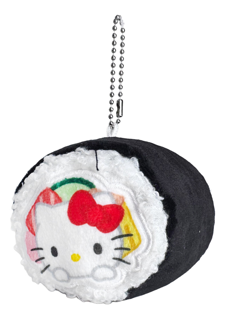 Sanrio Hello Kitty Sushi Roll Plush Mascot Keychain