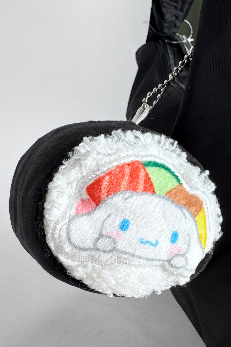 Sanrio Cinnamoroll Sushi Roll Plush Mascot Keychain