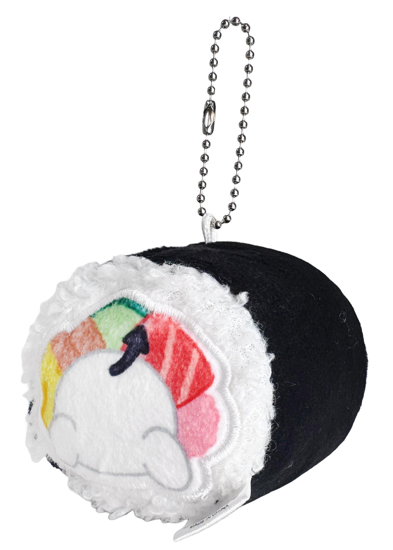 Sanrio Kuromi Sushi Roll Plush Mascot Keychain