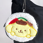 Sanrio Pompompurin Sushi Roll Plush Coin Bag