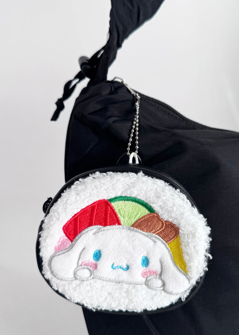 Sanrio Cinnamoroll Sushi Roll Plush Coin Bag