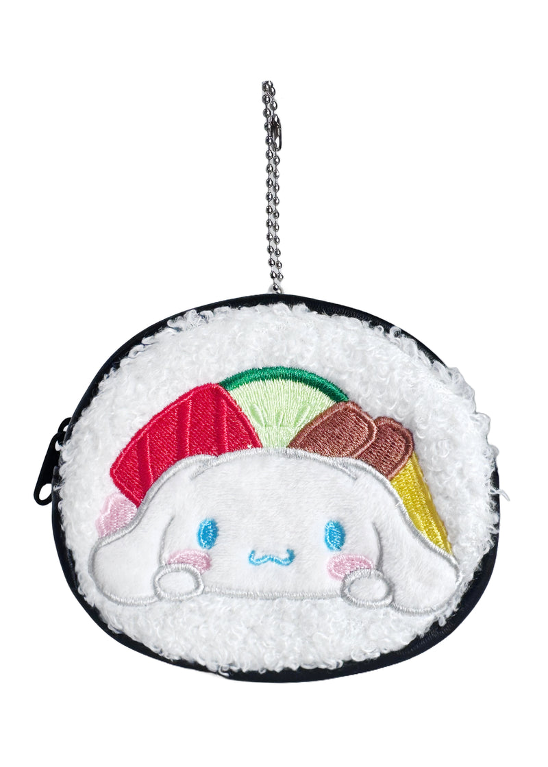 Sanrio Cinnamoroll Sushi Roll Plush Coin Bag