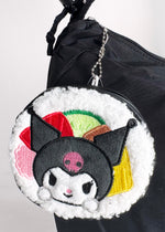 Sanrio Kuromi Sushi Roll Plush Coin Bag