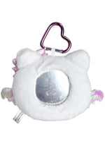 Sanrio Hello Kitty Angel Plush Mascot Carabiner with Mirror