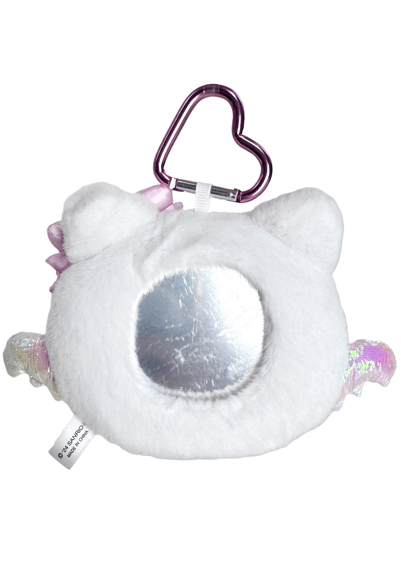 Sanrio Hello Kitty Angel Plush Mascot Carabiner with Mirror