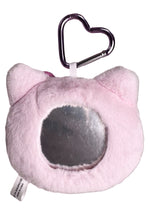 Sanrio Hello Kitty Pink Plush Mascot Carabiner with Mirror