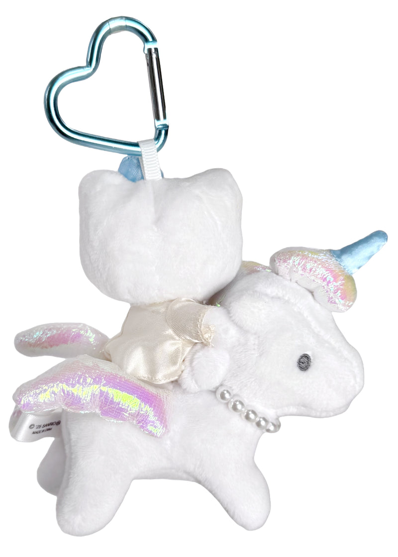 Sanrio Hello Kitty Angelic Unicorn Plush Mascot Carabiner -Limited Edition