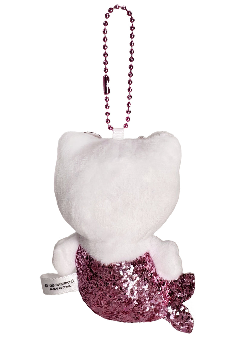 Sanrio Hello Kitty Pink Mermaid Plush Mascot Keychain -Limited Edition