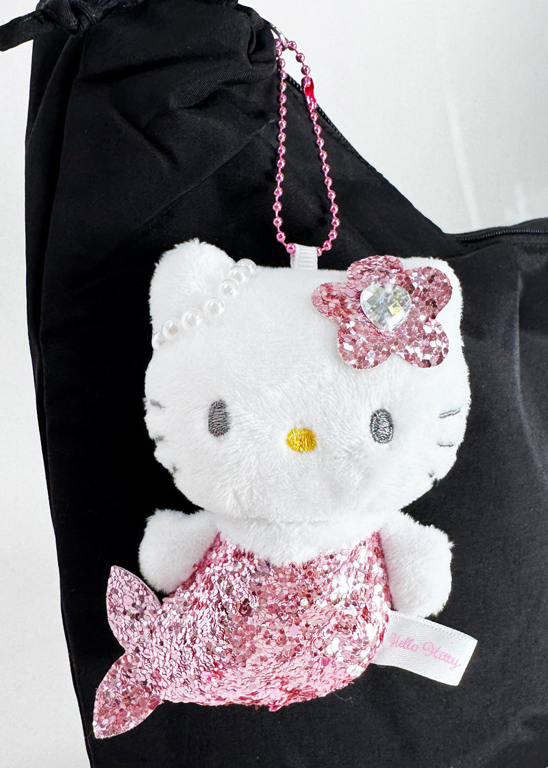 Sanrio Hello Kitty Pink Mermaid Plush Mascot Keychain -Limited Edition