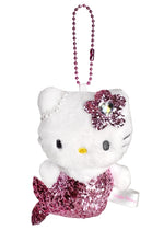 Sanrio Hello Kitty Pink Mermaid Plush Mascot Keychain -Limited Edition