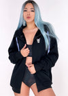 Sanrio Kuromi Sherpa Zip Up Hoodie