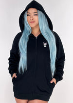 Sanrio Kuromi Sherpa Zip Up Hoodie